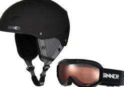 Bingham skihelm en Toxic skibril