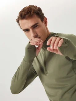 Borg Half Zip longsleeve