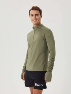 Borg Half Zip longsleeve