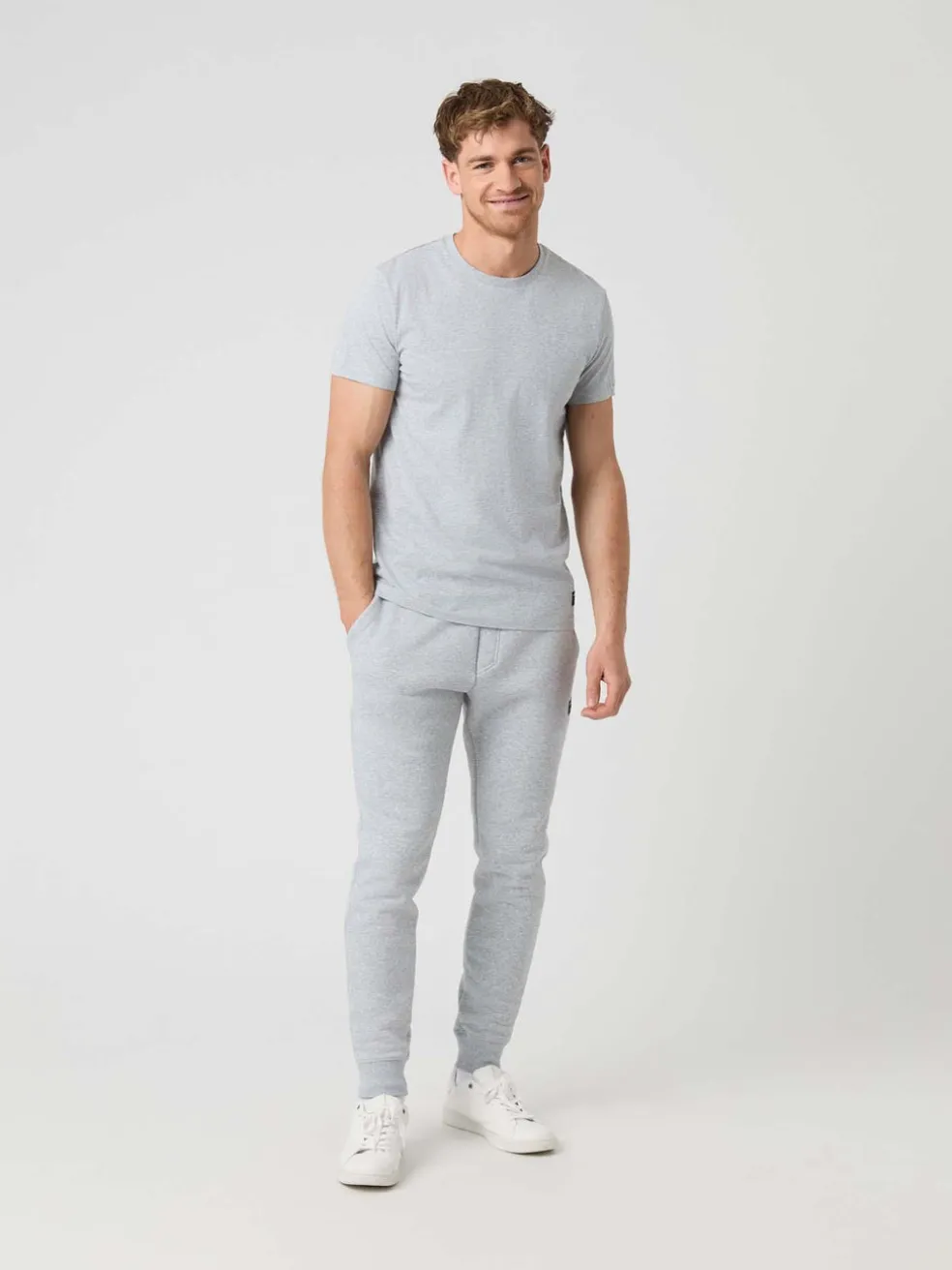 centre tapered joggingbroek
