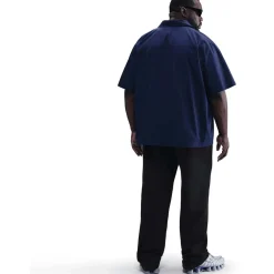 club open-hem fleece broek