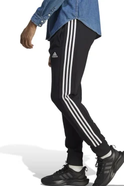 Essentials French Terry Tapered Cuff 3-Stripes broek