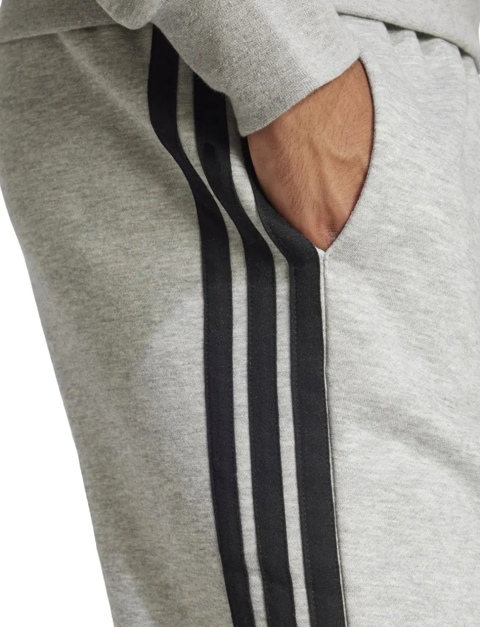 Essentials 3-Stripes Fleece Broek