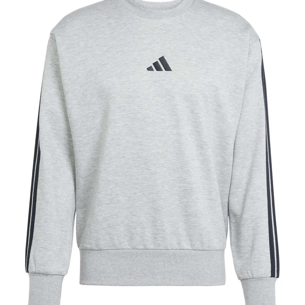 Essentials 3-Stripes Fleece Sweatshirt