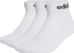Linear Gevoerde 3-pack enkelsokken