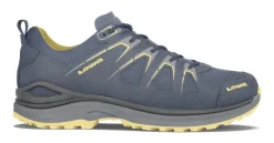 lowa innox evo gtx lo asphalt/blue