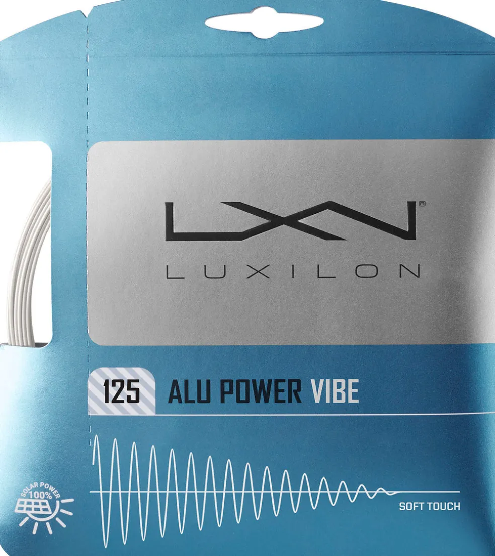Luxilon Alu Power Vibe Silver 1.25mm tennissnaar