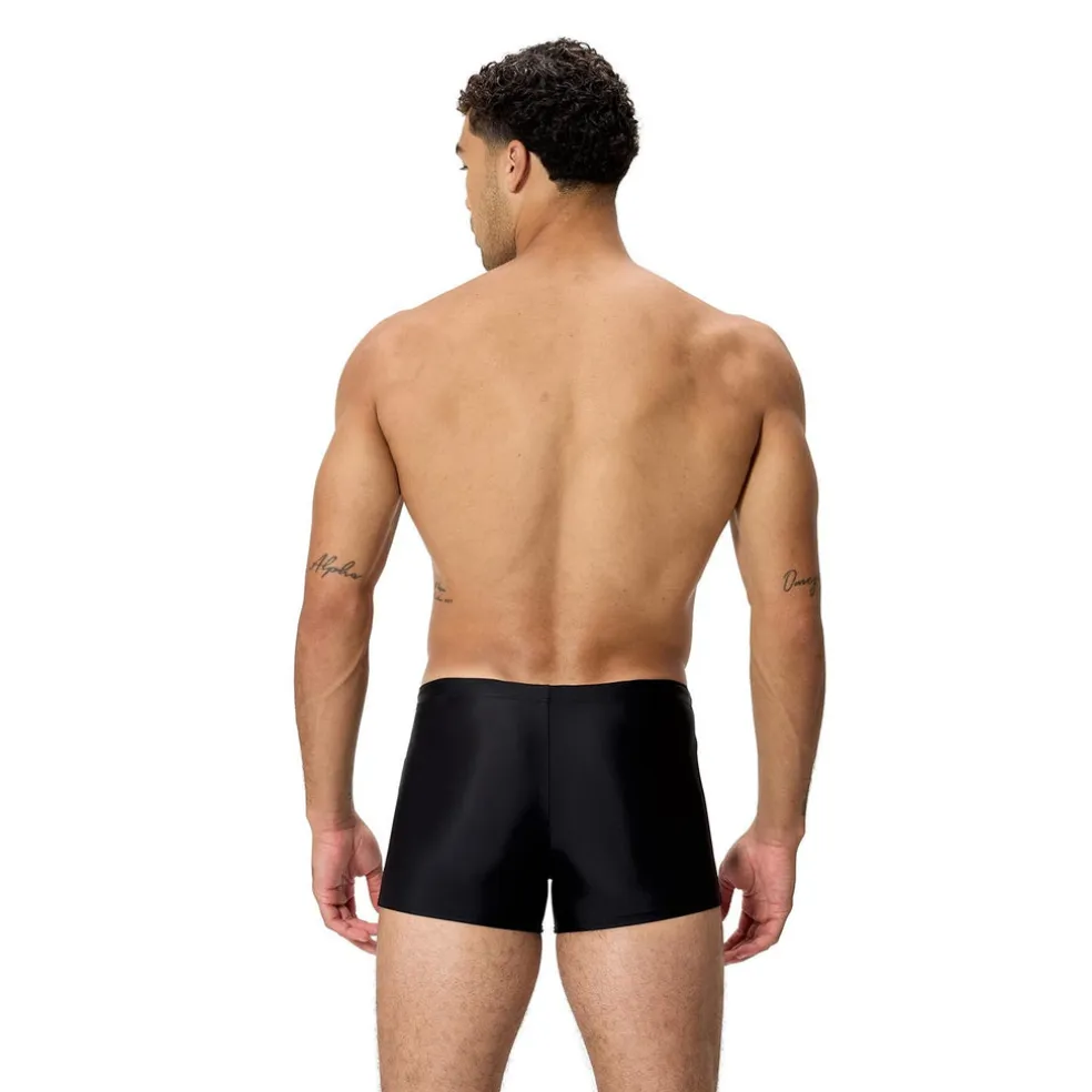MEDLEY LOGO AQUASHORT BLK/GRY