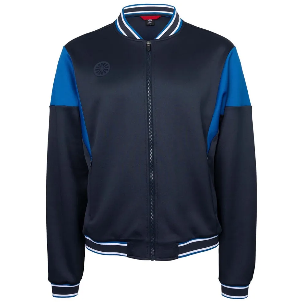 men pique bomber jacket