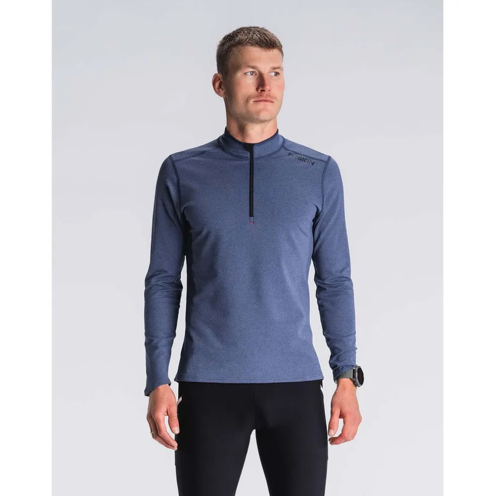 mens c3 zip neck