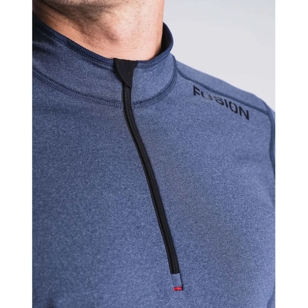 mens c3 zip neck