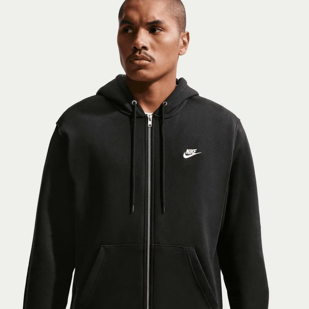 m nk club bb fz hoodie