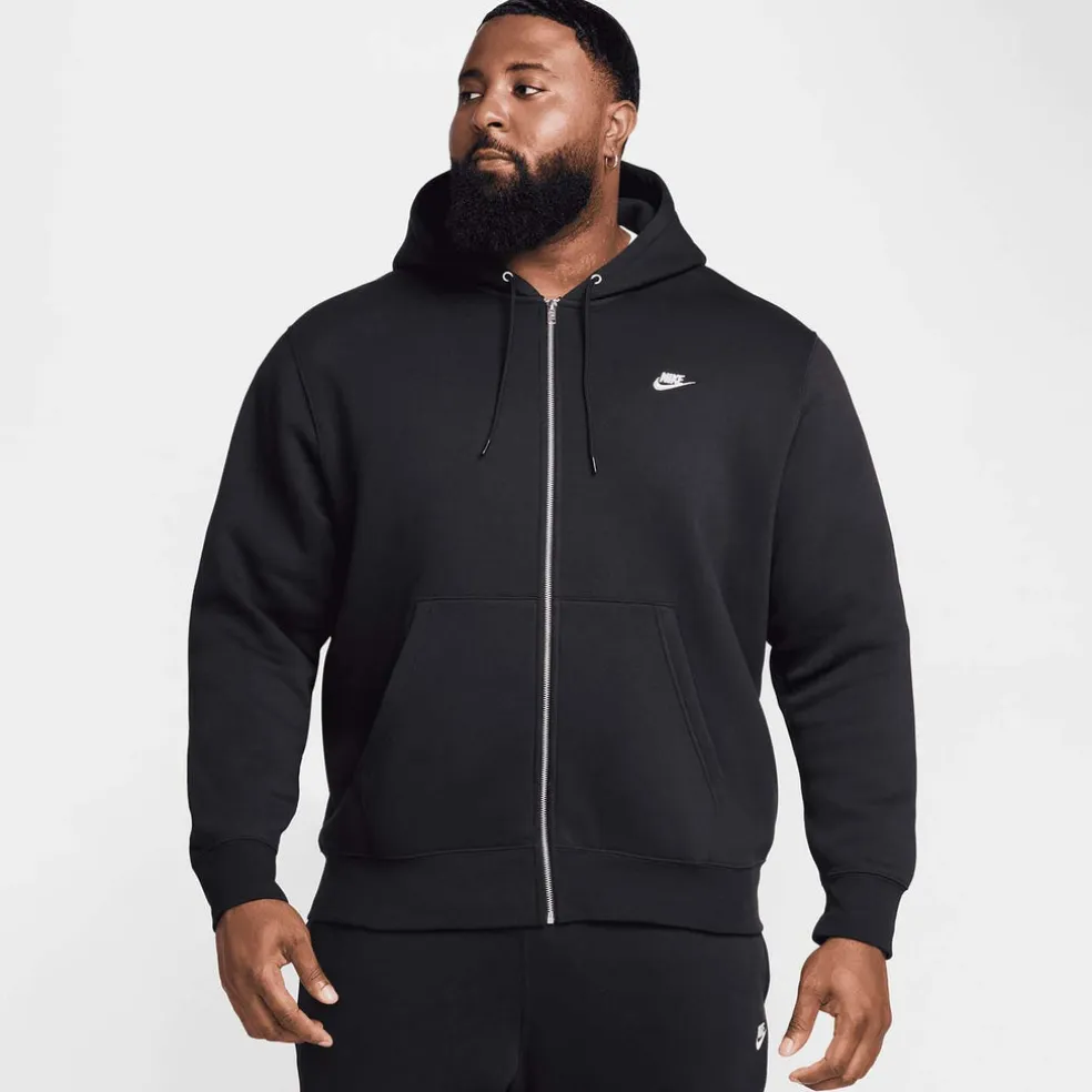 m nk club bb fz hoodie