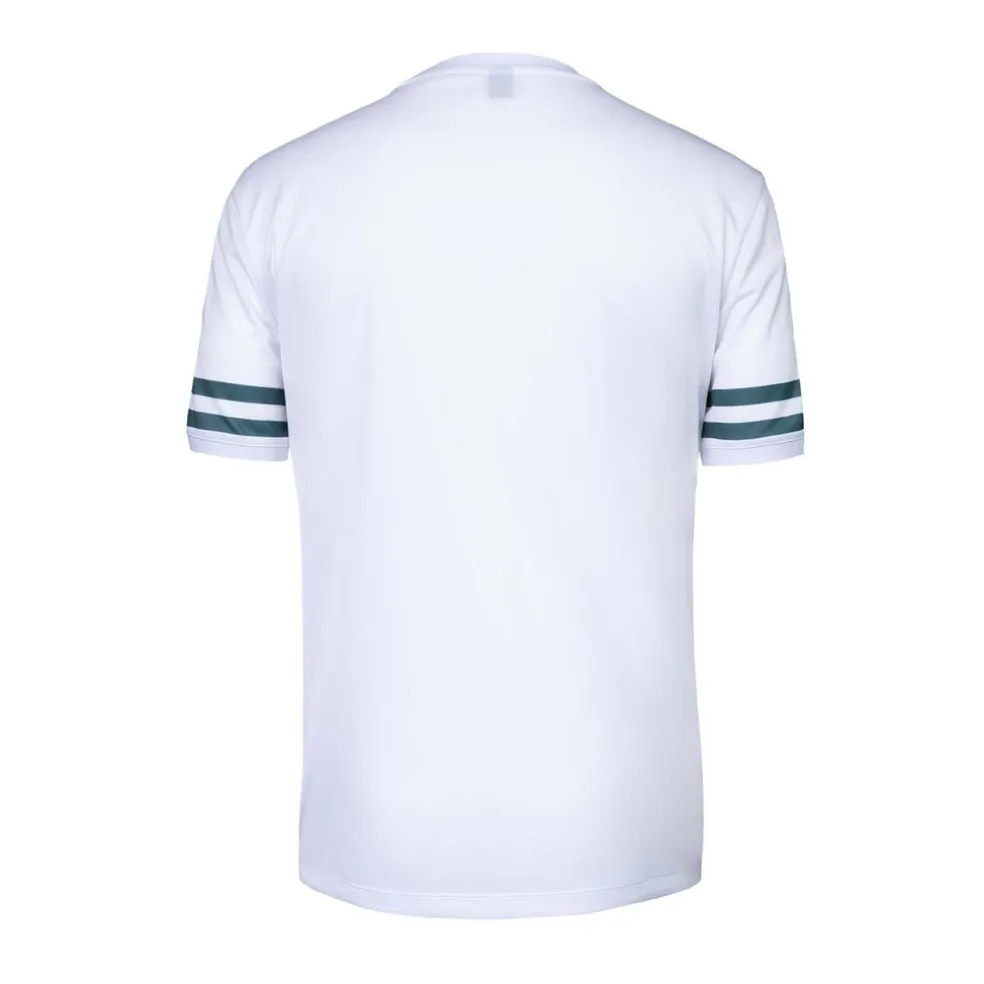 pique striped T-shirt