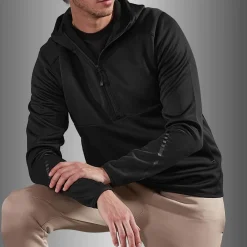 Plaza Hooded Half Zip Top