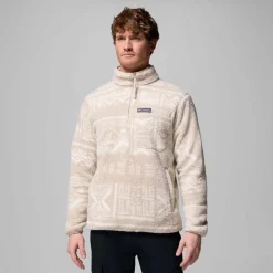 rugged ridge high pile half zip vest
