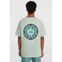 Slub Back Print T-shirt strand