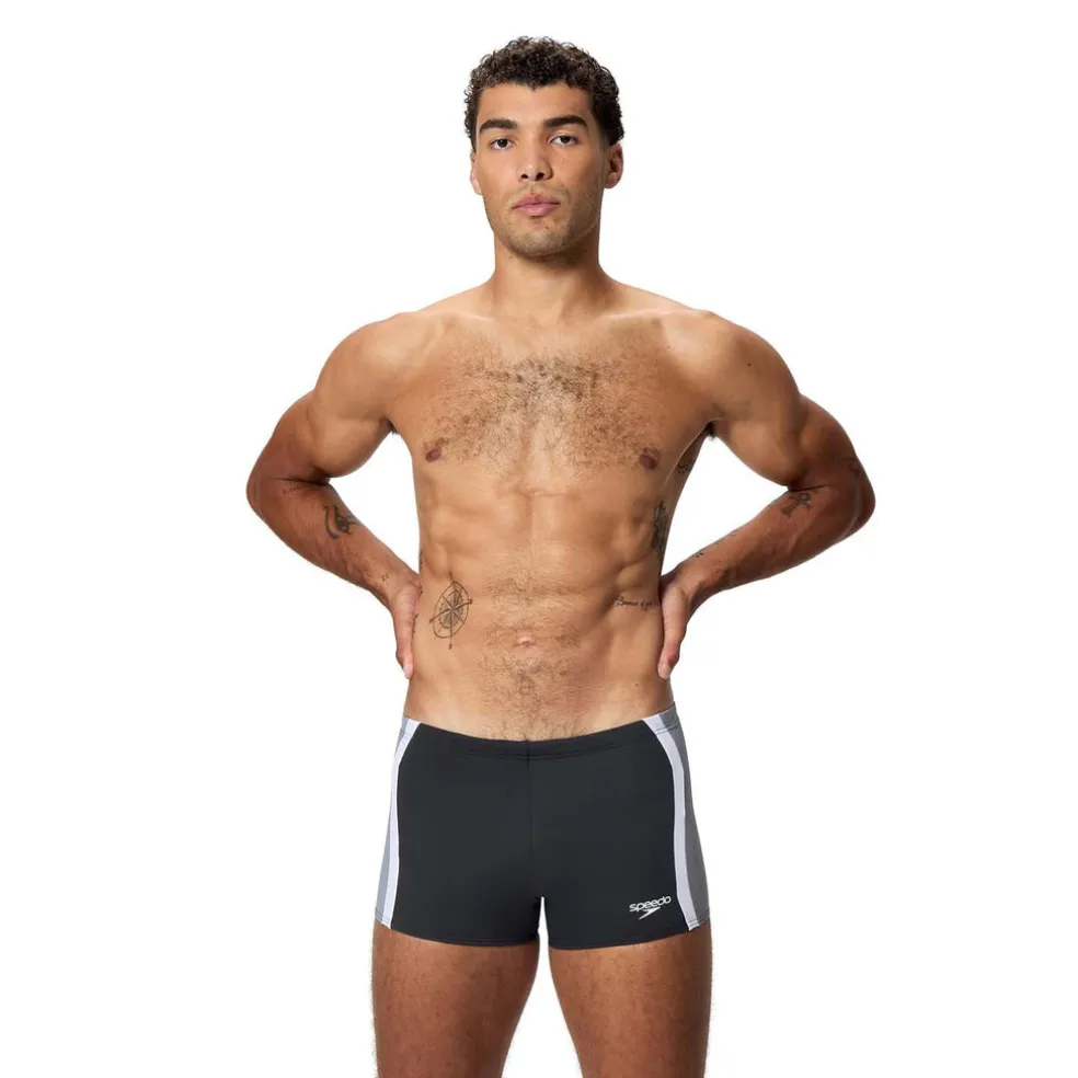 SOLID SPLICE AQUASHORT BLK/GRY