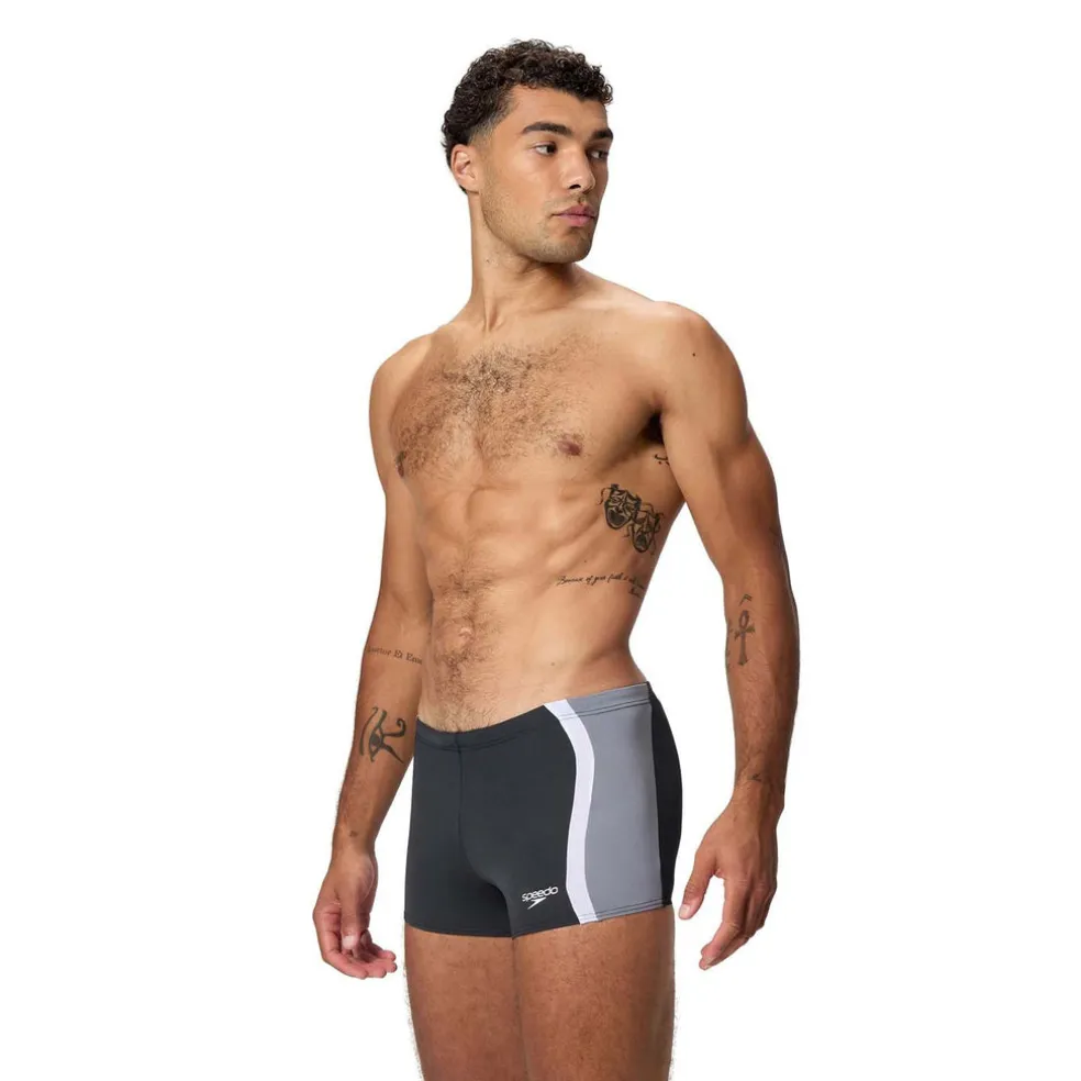 SOLID SPLICE AQUASHORT BLK/GRY