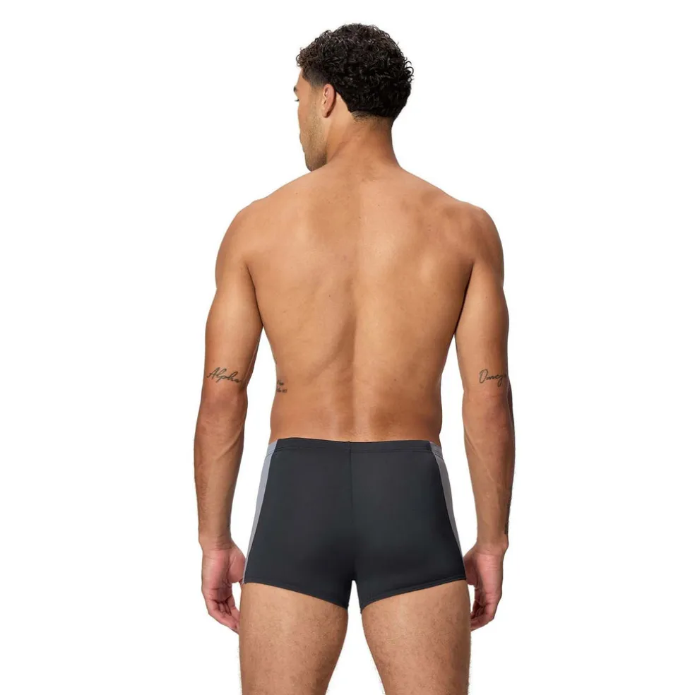 SOLID SPLICE AQUASHORT BLK/GRY