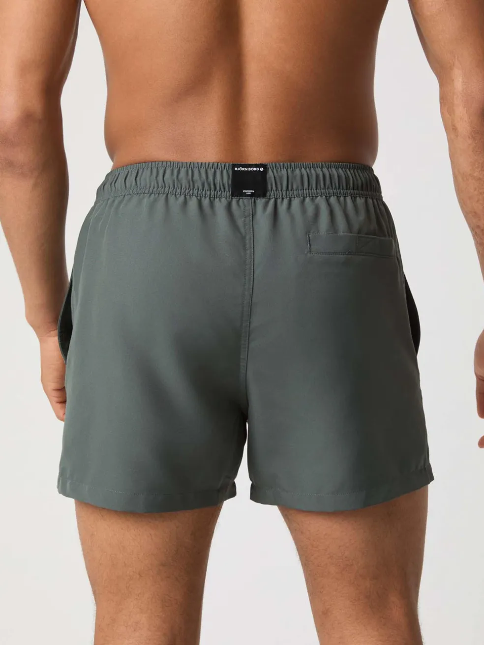 Solid Swim Shorts