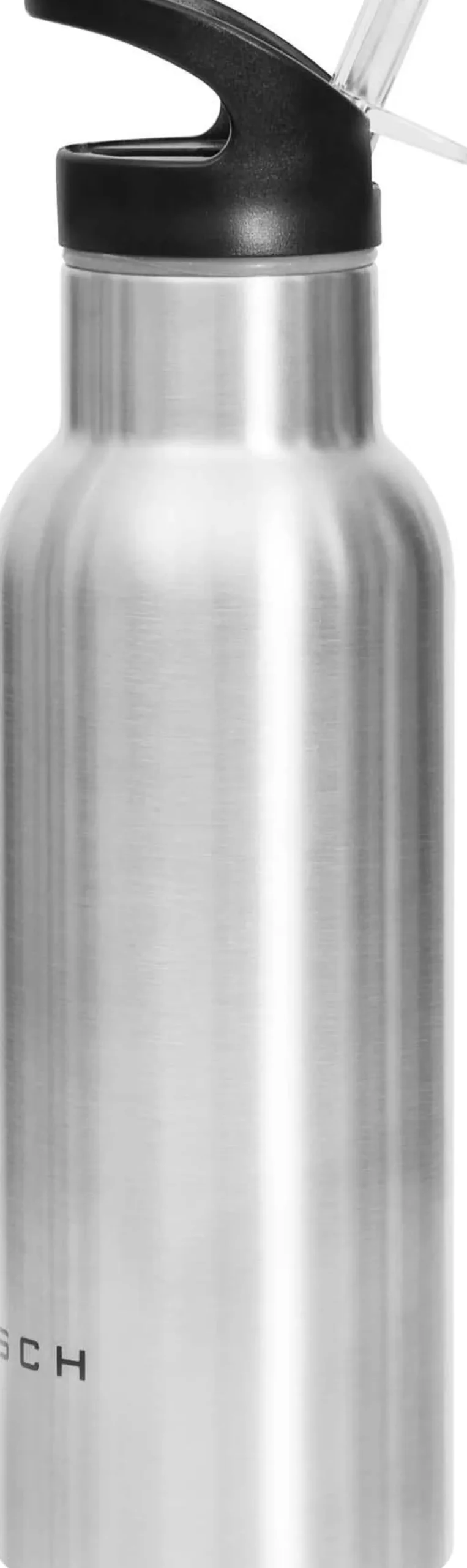 Straw Stainless Water Bottle hard medium