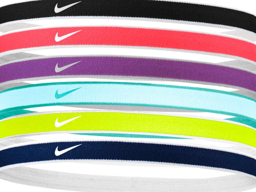 Swoosh Sport Tipped 6-pack haarbandjes