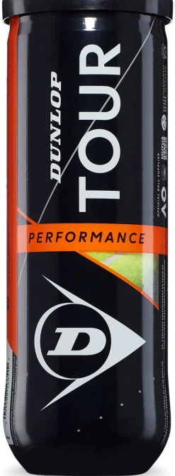 Tour Performance 3-bal tube tennisballen
