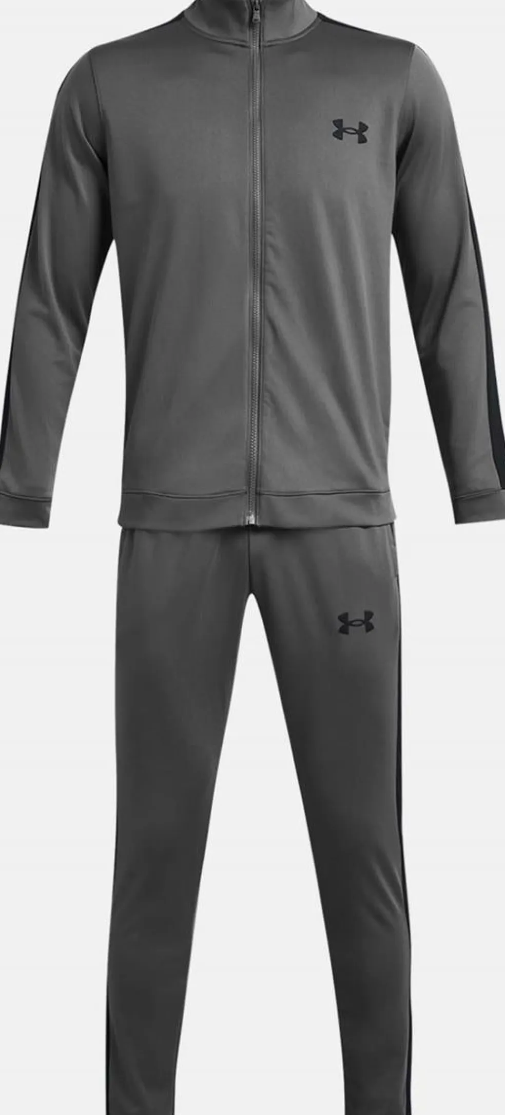 ua knit track suit-gry