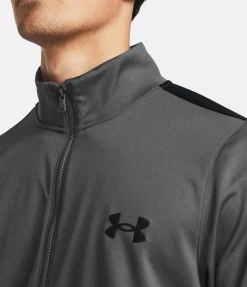 ua knit track suit-gry