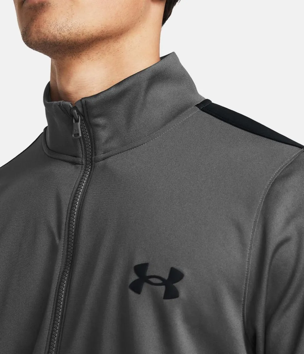 ua knit track suit-gry