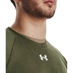 Ua Rival Fleece Crew-blk