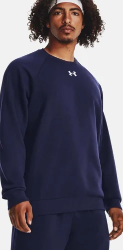 Ua Rival Fleece Crew-blk