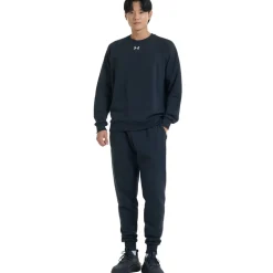 Ua Rival Fleece Crew-blk
