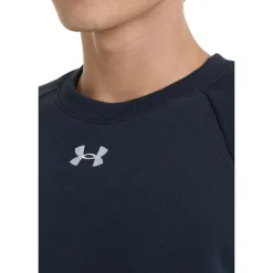Ua Rival Fleece Crew-blk