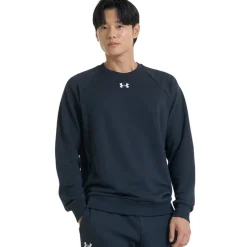 Ua Rival Fleece Crew-blk