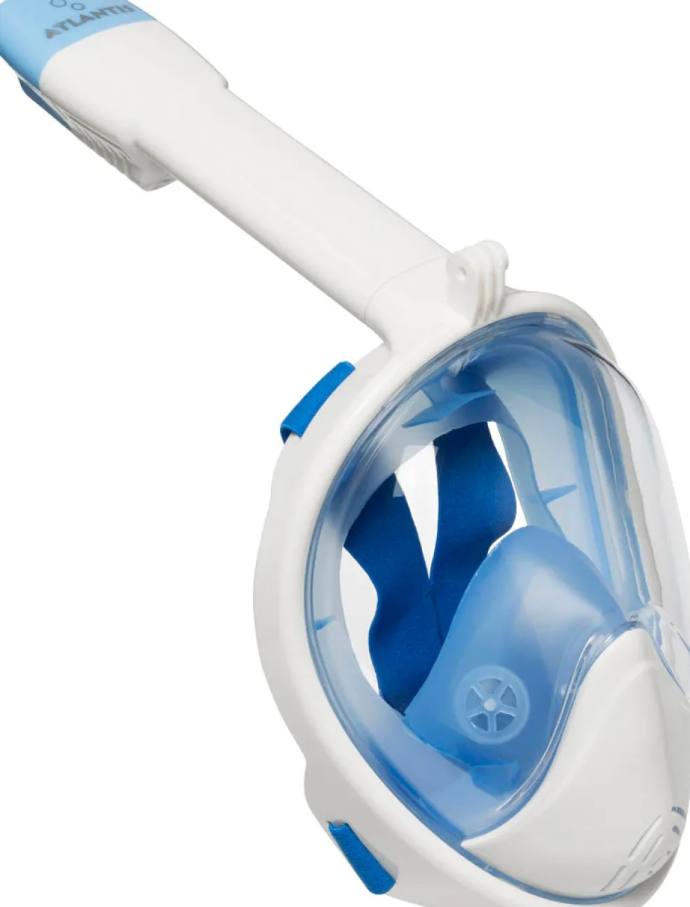 2.0 white/blue l/xl snorkelmasker