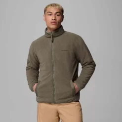 winter pass reversible fleece vest